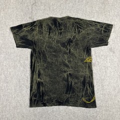 Vintage 90’s Cozumel Mexico T-Shirt Small? Black Yellow Acid Wash Yacht Club