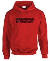 SHENANIGAN ENTHUSIAST – Fleece Pullover Hoodie