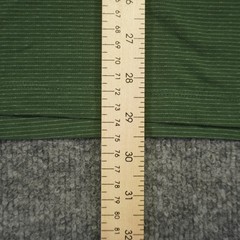 Adidas Axis Tee 2.0 T-Shirt Mens L Green Micro Stripe Gym Training Performance