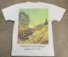 Van Gogh Adult Medium Short Sleeve T Shirt Art Landscape Classic Nature