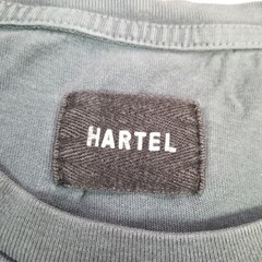 Hartel Dark Gray Men’s Basic Crew Neck Short Sleeve T-Shirt Classic Casual