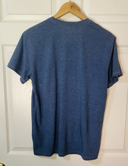 Vineyard Vines Men’s Medium Blue Dunes Tee Cotton Blend T-Shirt Lighthouse