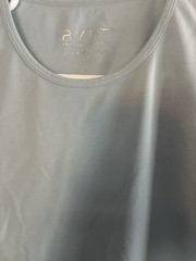 BYLT Drop-Cut LUX T-Shirt Mens L Black Premium Stretch Wrinkle Resistant Tee