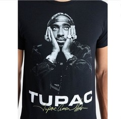 Tupac Graphic Tee Mens Large Black Rap Hip Hop Shirt Brand New Original
