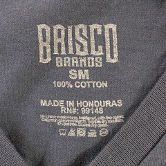 Brisco Brands Adult Small Gray Mathlete 3.14 Short Sleeve V Neck Graphic Tee NWT