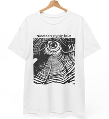 George Orwell 1984 T-Shirt Dystopian Big Brother Totalitarian Political Fiction