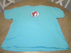 Buc-ee’s Bucees Florida T-Shirt Teal Blue Parrot Graphics Size 3XL WOW!!!!