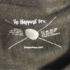 The Happiest Fox XL Long Sleeved Fleece Lined Halloween Fox/Possum T-Shirt