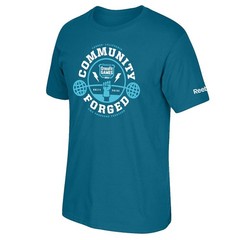 Reebok 2014 Crossfit Games Men’s Blue “Community Forged” Tri-Blend T-Shirt