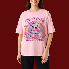 Sugar Spice Anti ICE Shirt Protest Statement Tee