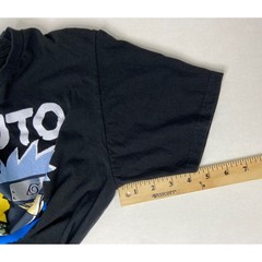 Naruto Shippuden Graphic T Shirt Mens Medium Black Anime Manga Short Sleeve