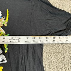 DC Comics Originals Mens XL Justice League Superhero Graphic T-Shirt Black