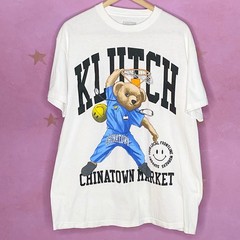 Chinatown Market Smiley Bear Basketball KLUTCH T-Shirt Men’s Size XL X-Large