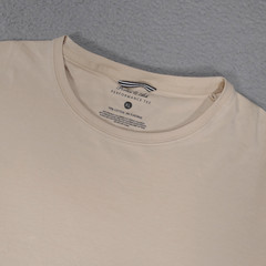 Porter & Ash Shirt Mens XL Beige Performance Tee Stretch Crewneck