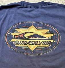 Vintage 90s Quiksilver Internationale Streetwear Graphic T-Shirt – L