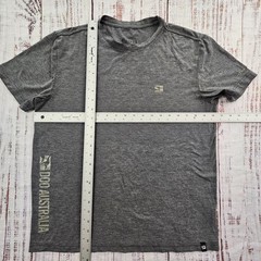 Doo Australia Surflex Gray Polyester Blend T-Shirt Men’s M