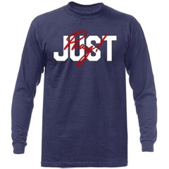 Just Pray Christian Religious God Bible Church Jesus Christ Long Sleeve