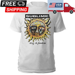 Sublime ’40oz to Freedom’ Album T-shirt, Heavy Cotton T-shirt, Size S to 5XL