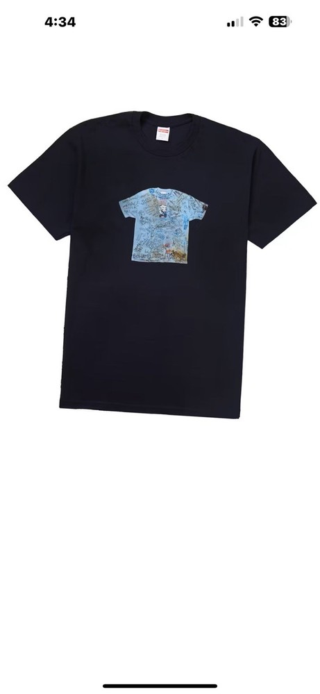 Supreme Tee T-Shirt Size XL Black SS24 Brand New 2024 30th Anniversary