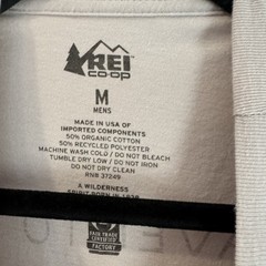 REI Co-Op Shirt Mens Sz M Lightweight Outdoor Stretch Crew Neck Hiking