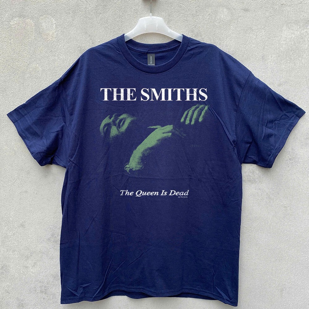 RARE! The Smiths Shirt The Queen Is Dead Unisex Navy T-shirt Size S-5XL