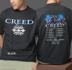 Unisex Creed Tour 2026 Shirt, Creed Band Tour Tee, Rock Concert T-Shirt, Creed R