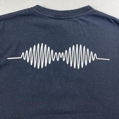 Arctic Monkeys T-Shirt Mens Small Black AM Wave Rock Band Music Concert Tour