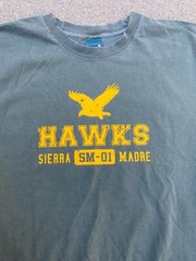District Threads Men’s Hawks Sierra Madre Short Sleeve T Shirt | L