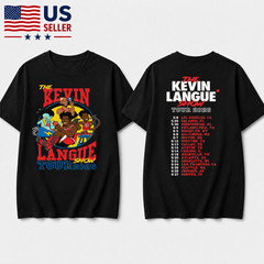 HOT ITEM! Kevin Langue Tour 2026 Comedy Show Graphic T Shirt S-4XL
