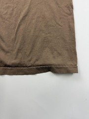 Vintage BVD Shirt Mens Medium Brown Military Undershirt Tee Single Stitch