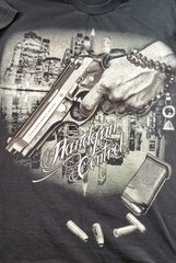 Vintage Gun Control T Shirt Mens 3XL Made In USA! Pro Tag, See Photos