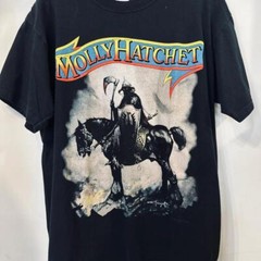 Molly Hatchet Tour Concert Graphic classic T shirt Unisex Heavy cotton NH8516