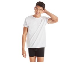 Hanes 2135Z0 T-Shirt for Men, Size L – White