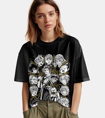 Black Clover Shirt Asta Tshirt Yuno T-Shirt Noelle Top Yami Luck Anime Demon Tee