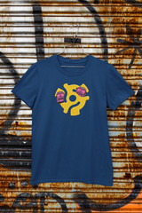 Pretty Vacant Vinyl Record Styled Retro T-Shirt / Vintage Pistols Punk Rock Tee