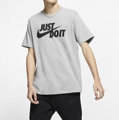Nike Sportwear Just Do It Graphic T-Shirt Dark Grey Heather Men’s M AR5006-063