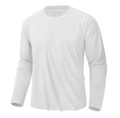 UPF50+ Men’s Sun Protection Long Sleeve T-Shirt Quick Drying Performance Shirts