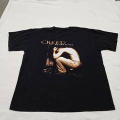 Size M/L Vintage Creed My Own Prison Black T-Shirt Album Graphic Tee 90’s Y2K