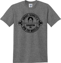 Dwight Schrute’s Gym For Muscles Funny Unisex T-Shirt (S-5X)