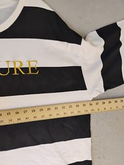 Official Migos Culture Rap Group Shirt XL Short Sleeve Concert Striped Crew Neck