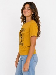 Old Navy Unisex Soft-Washed Yellow Graphic Logo Crew Neck T-Shirt 2XL Regular