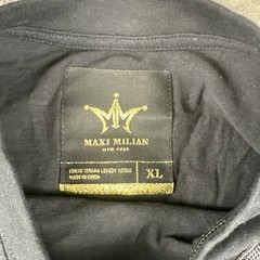 Maxi Milian XL New With Tags Vinyl Sleeves 74 Logo Black Men’s Style 143TE06L