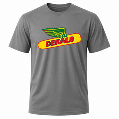 Dekalb Corn Seed Men’s Charcoal Graphic T Shirt Freeships