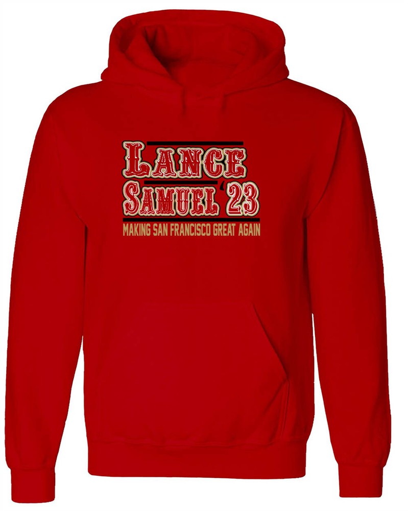 Trey Lance Deebo Samuel San Francisco 49ers 2023 CREW HOODED SWEATSHIRT