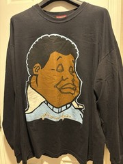 Fubu Platinum Vintage FAT ALBERT Long Sleeve T-Shirt Hip Hop Dbl Sides 2XL