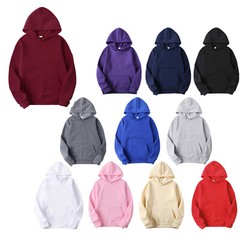 US Men’s Drawstring Hooded Sweatshirt Long Sleeve Hoodies With Pocket Streetwear