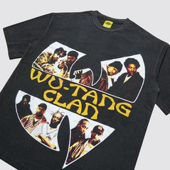 Vintage Wu Tang Clan T Shirt 90s Style Oversize Large Hip Hop Rap Tee REPRINT