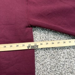 Aphex Twin Hoodie Vintage 90s Russell Athletic Made In USA Burgandy