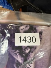 The Mountain Shirt Mens XXL Purple Wolf Native American Graphic Tie Dye Tee Vtg