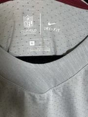 Nike NFL On Field Dri-Fit Long Sleeve Shirt Mens XL Gray Washington Lightweight